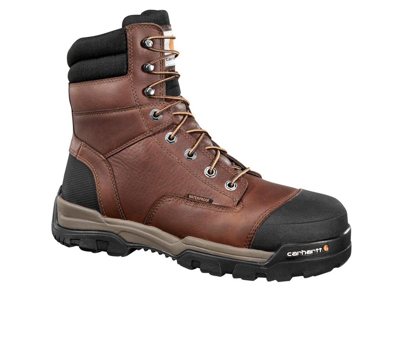 Men's Carhartt CME8355 Composite Toe Lace-Up Work Boots Product Image