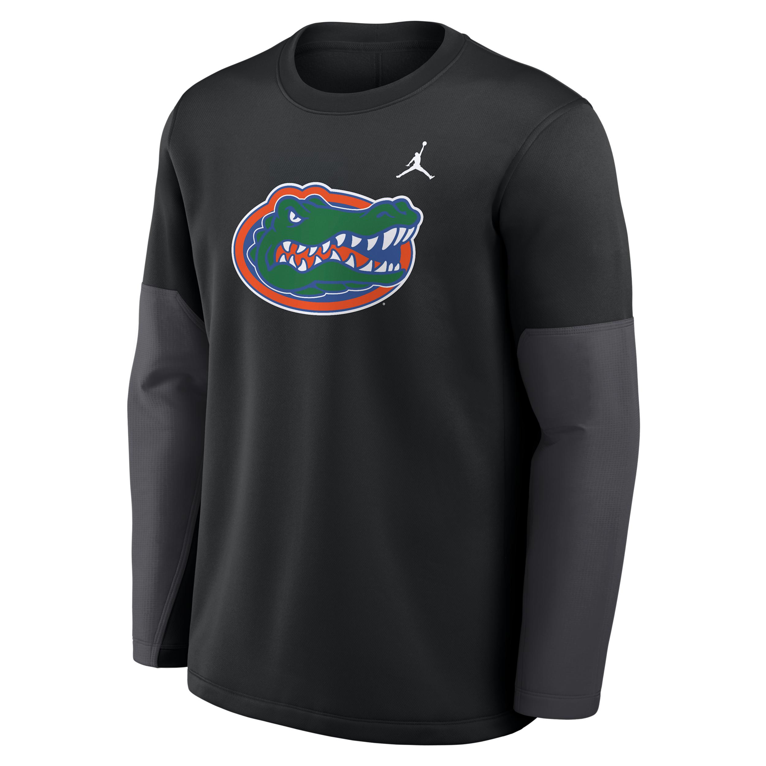 Mens Florida Sideline Coach Jordan Brand Therma-FIT College Long-Sleeve T-Shirt | 0JBR166NUFN-6P4 Product Image