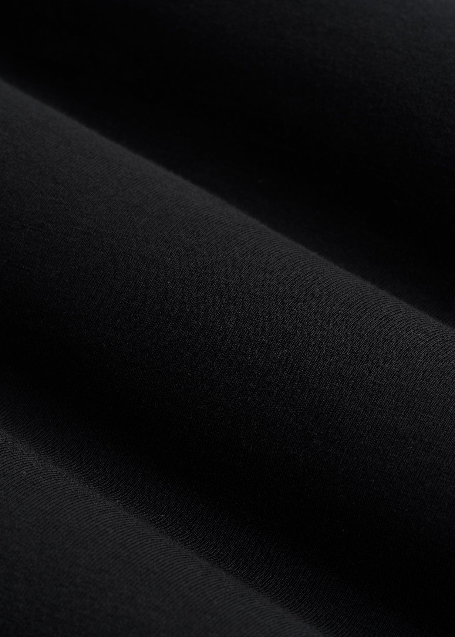 Modern Fit Garment Dyed Cotton T-Shirt for Tall Men in Black Male Product Image