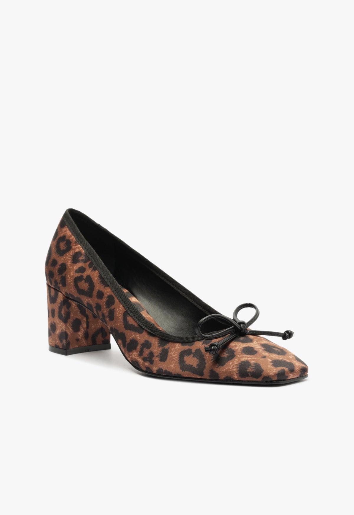 Arissa Block Satin Pump Product Image