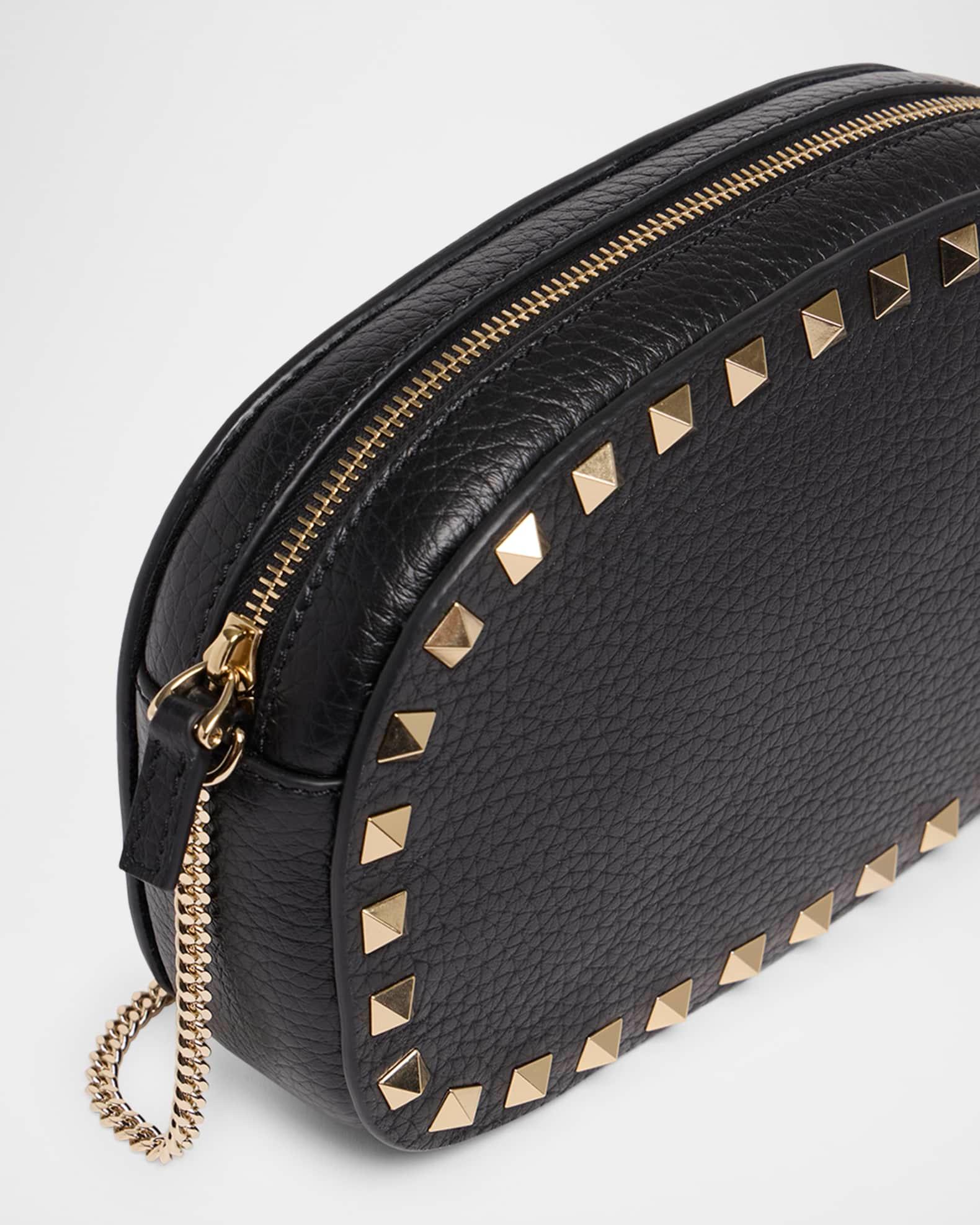 Mini Rockstud Leather Crossbody Bag Product Image
