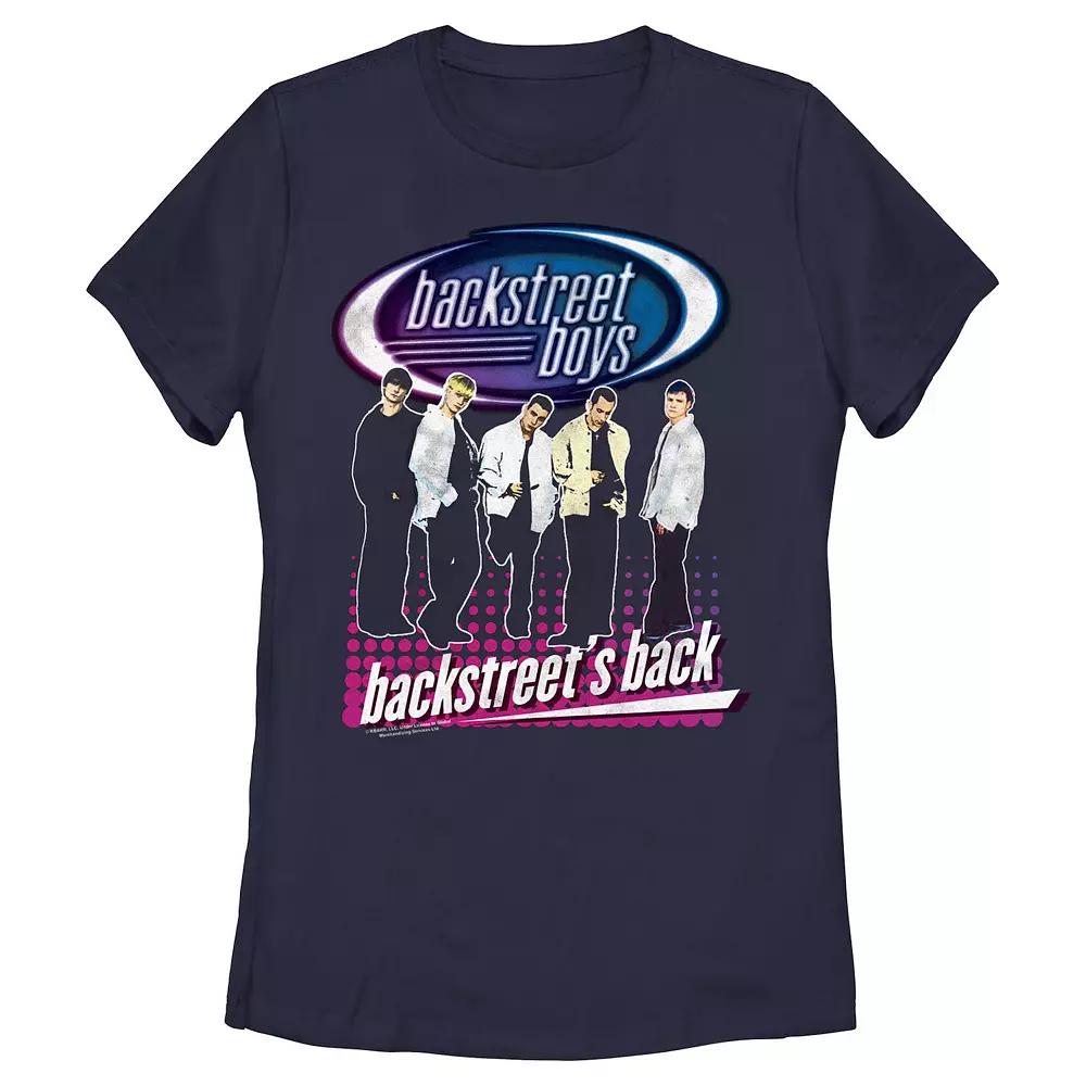 Juniors' Backstreet Boys Backstreet's Back Graphic Tee, Women's, Size: Small, Blue Product Image