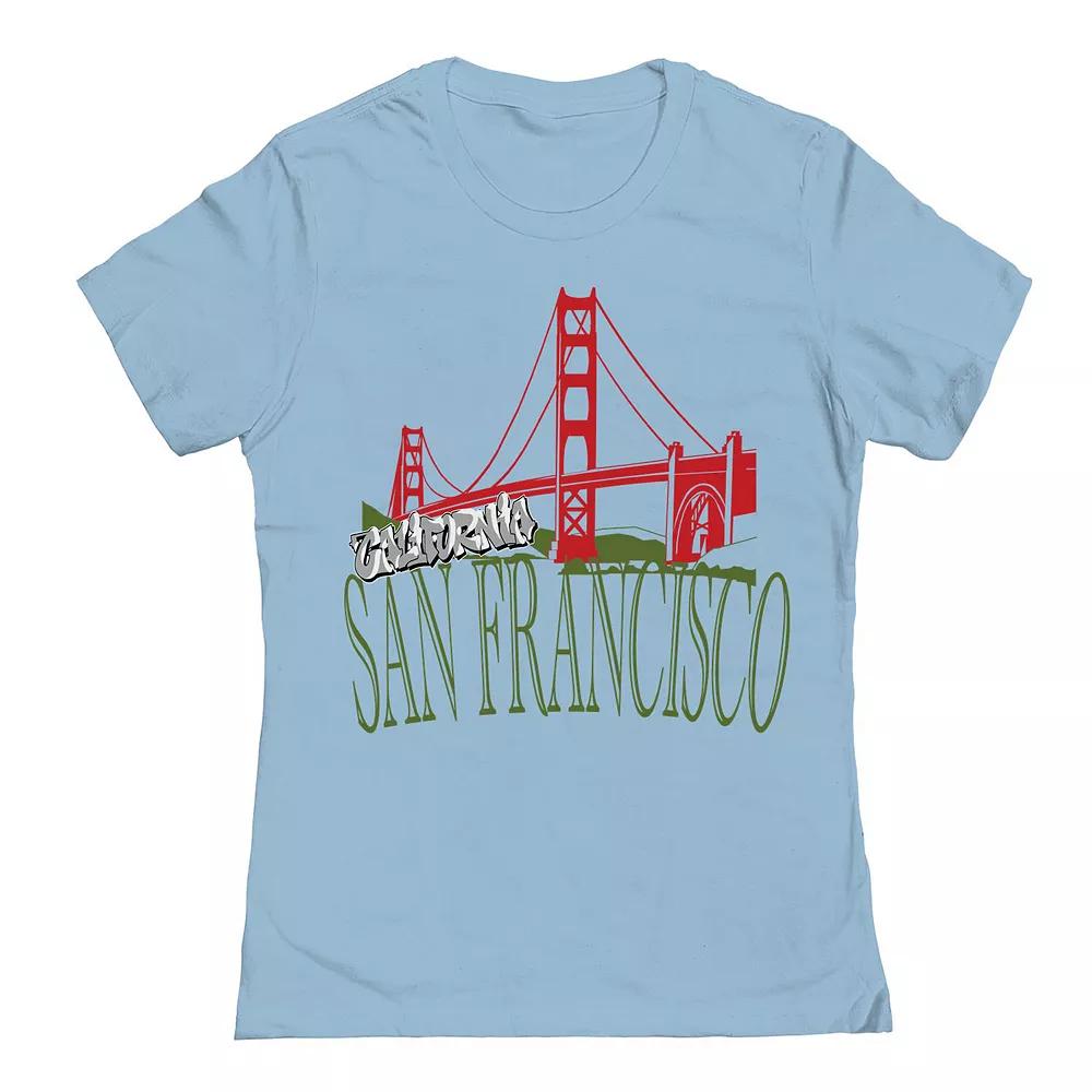 Juniors Cali San Francisco Womens Graphic Tee, Girls Product Image
