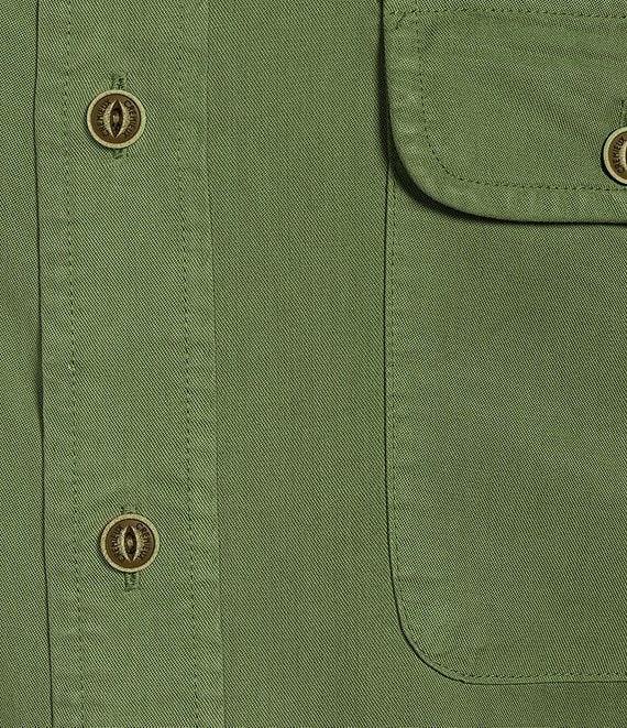 Cremieux Blue Label Solid Twill Woven Shirt Product Image