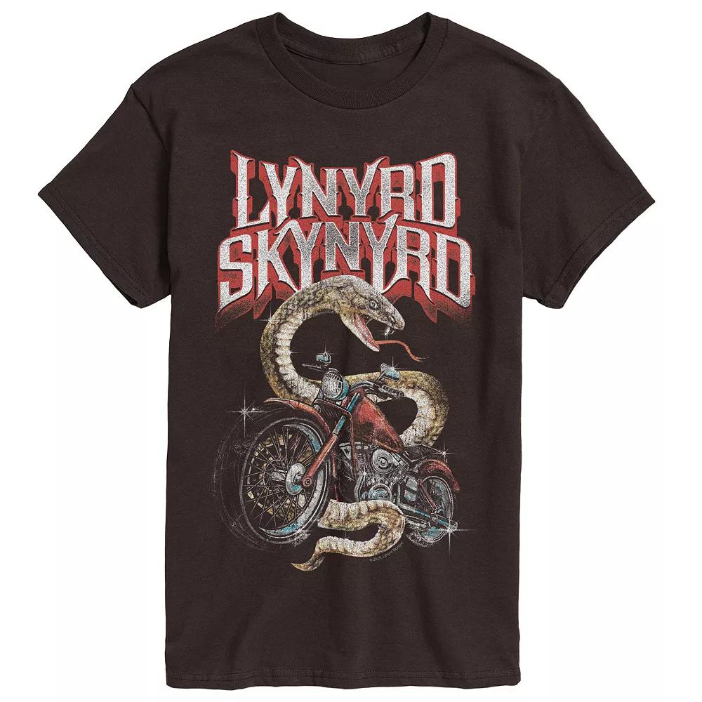Men's Lynyrd Skynyrd Snake & Motorcycle Distressed Graphic Tee,  Product Image