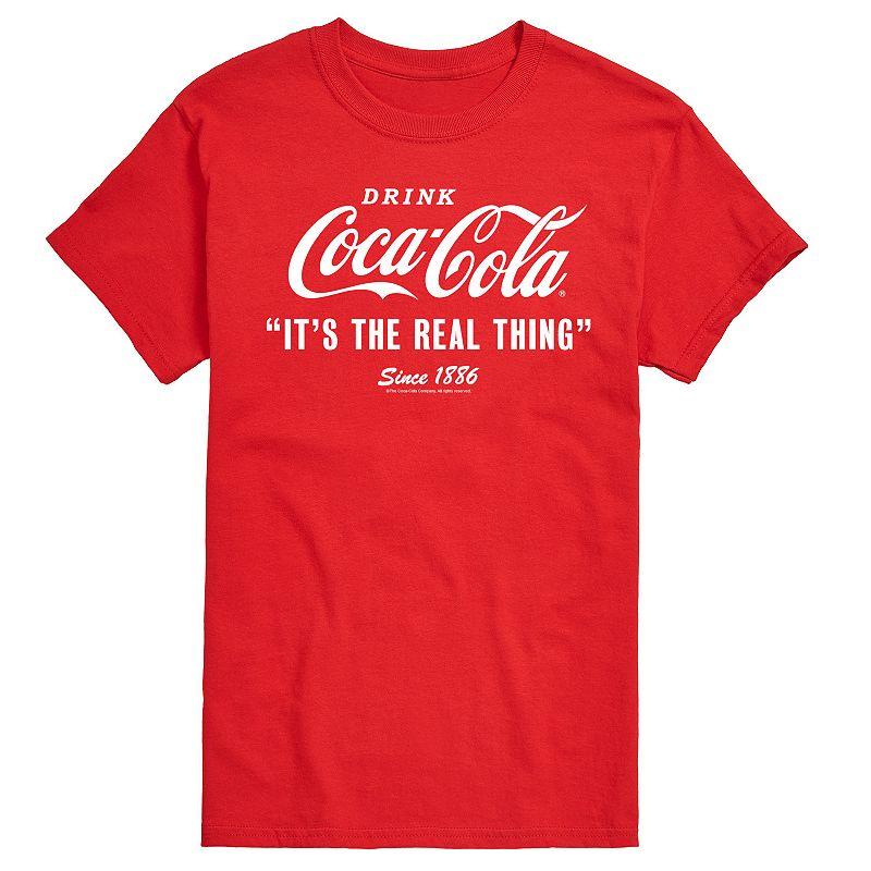 Men's Coca-Cola Its A Real Thing Graphic Tee,  Product Image