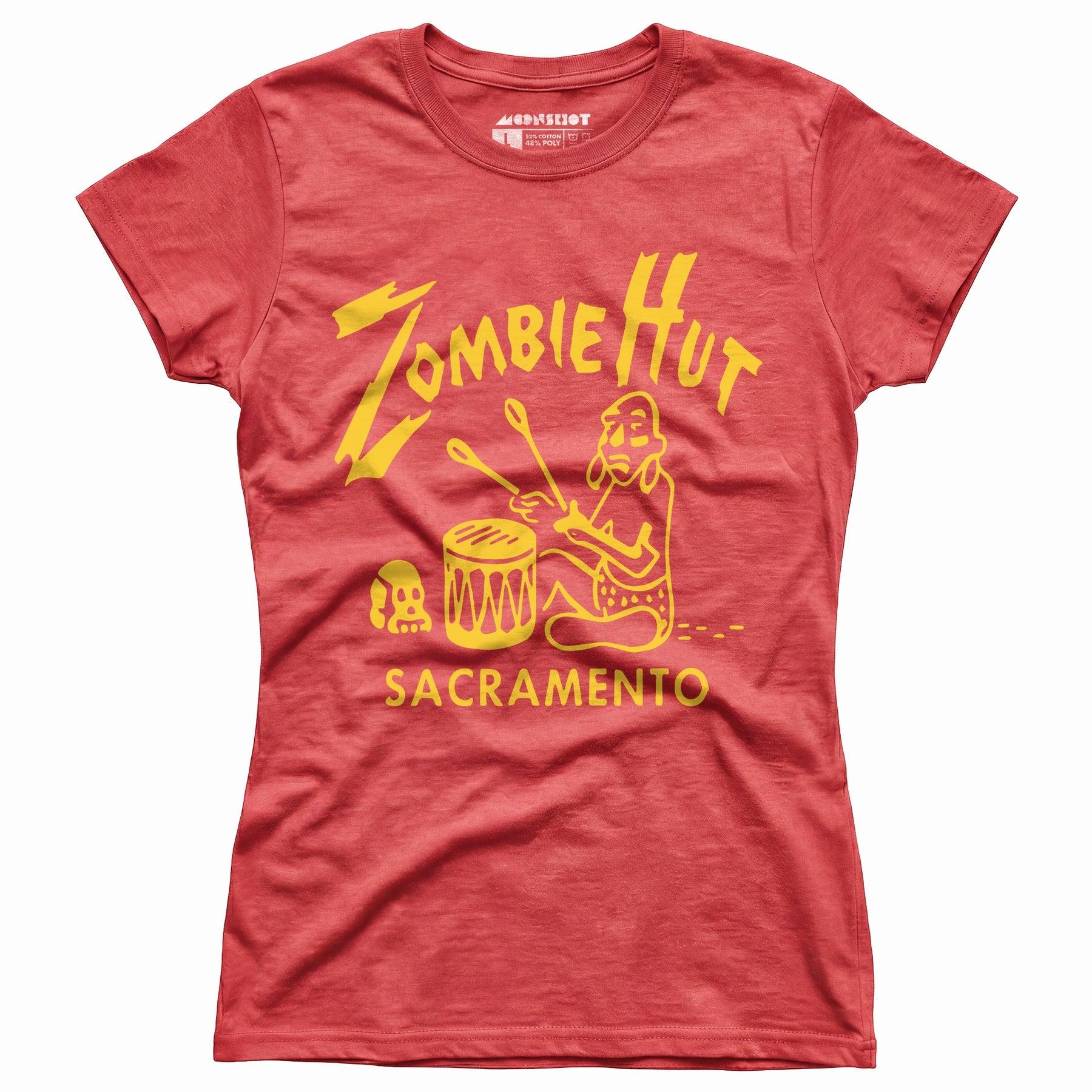 Zombie Hut - Sacramento, CA - Vintage Tiki Bar - Women's T-Shirt Female Product Image