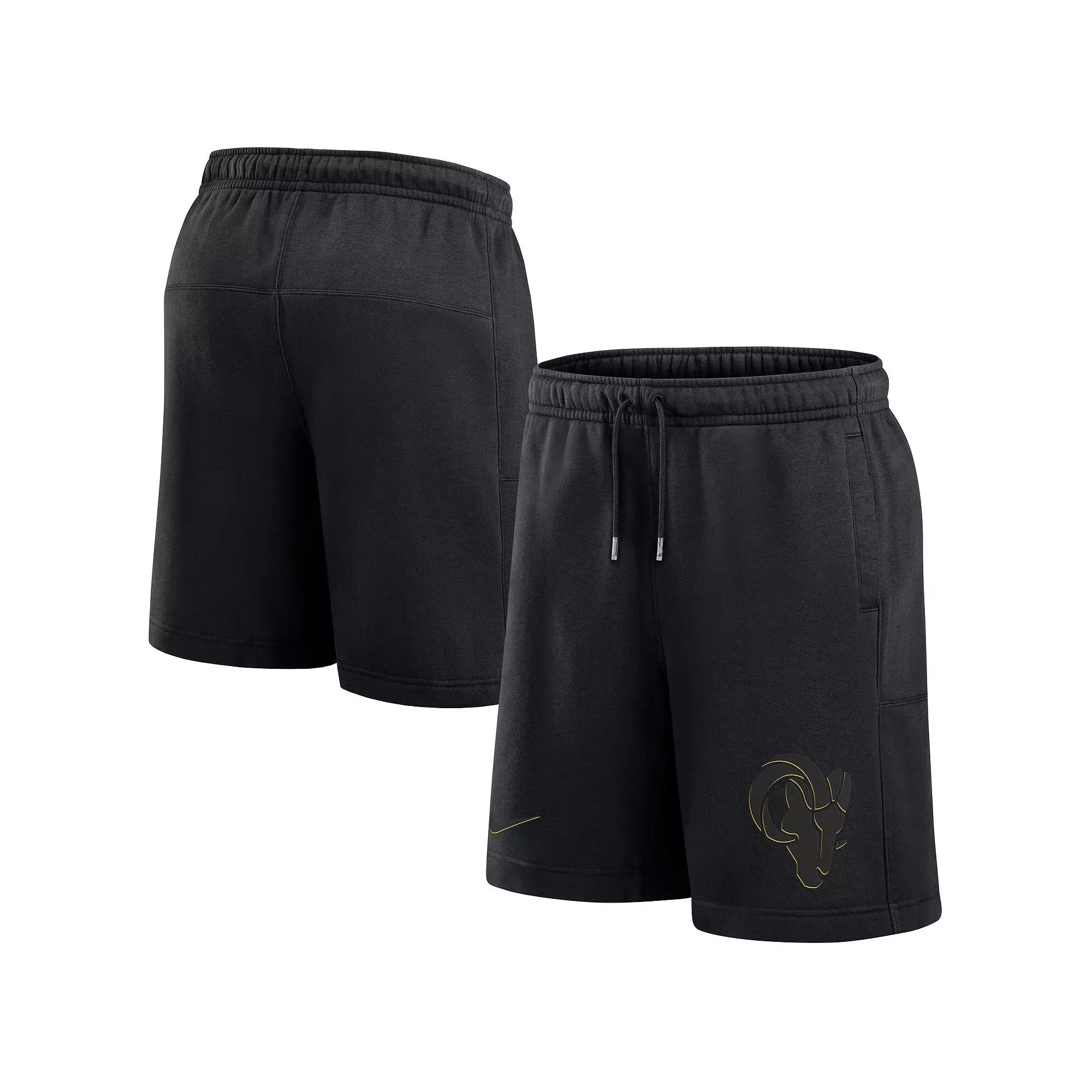 Men's Nike Black Miami Dolphins 24 Edge Fleece Shorts, Size: Small Product Image