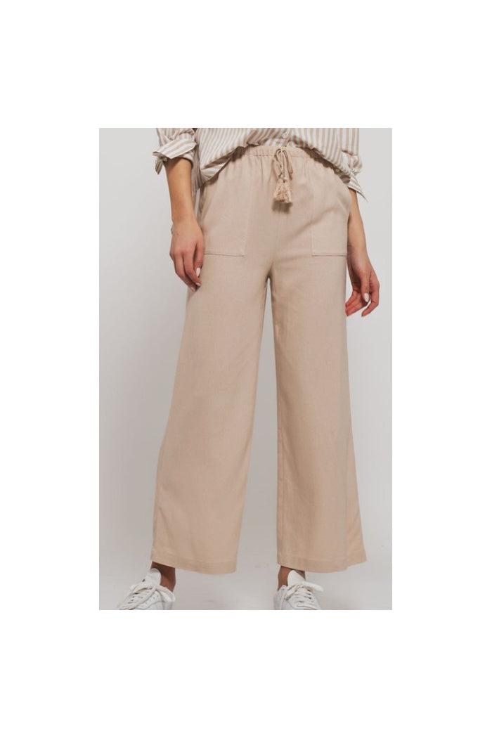 Life Linen Tassel Pants Product Image
