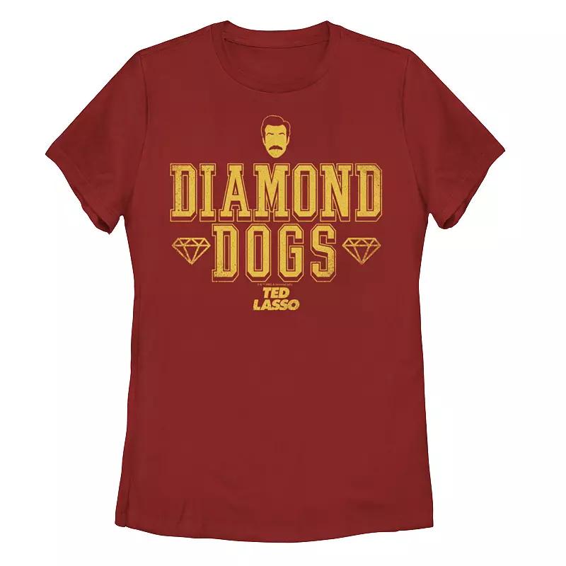 Juniors' Ted Lasso Diamond Dogs Graphic Tee, Girl's,  Product Image