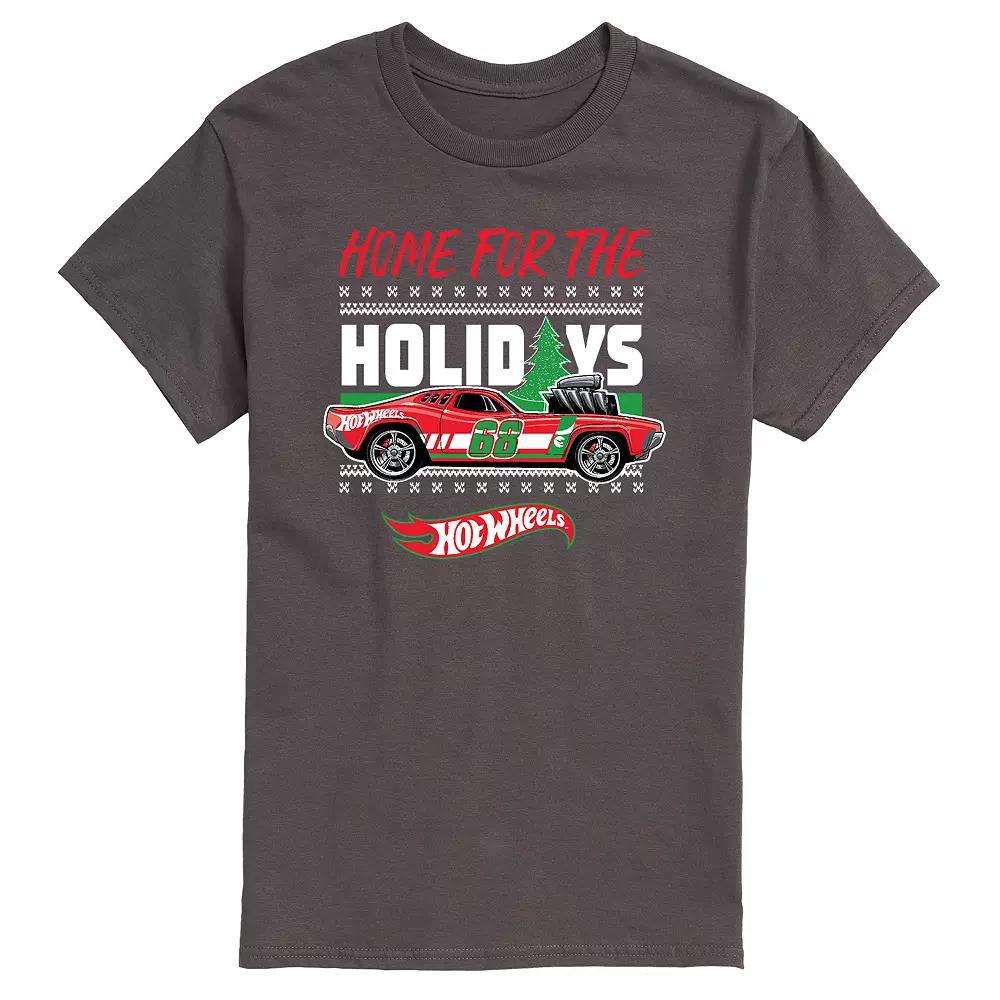 Men's Hot Wheels Home For Holidays Tee,  Product Image