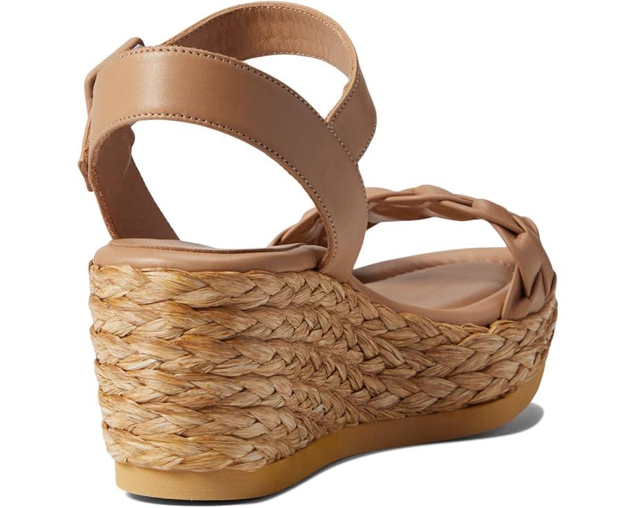 Clemens Raffia Espadrille Wedge Heel Sandals Product Image