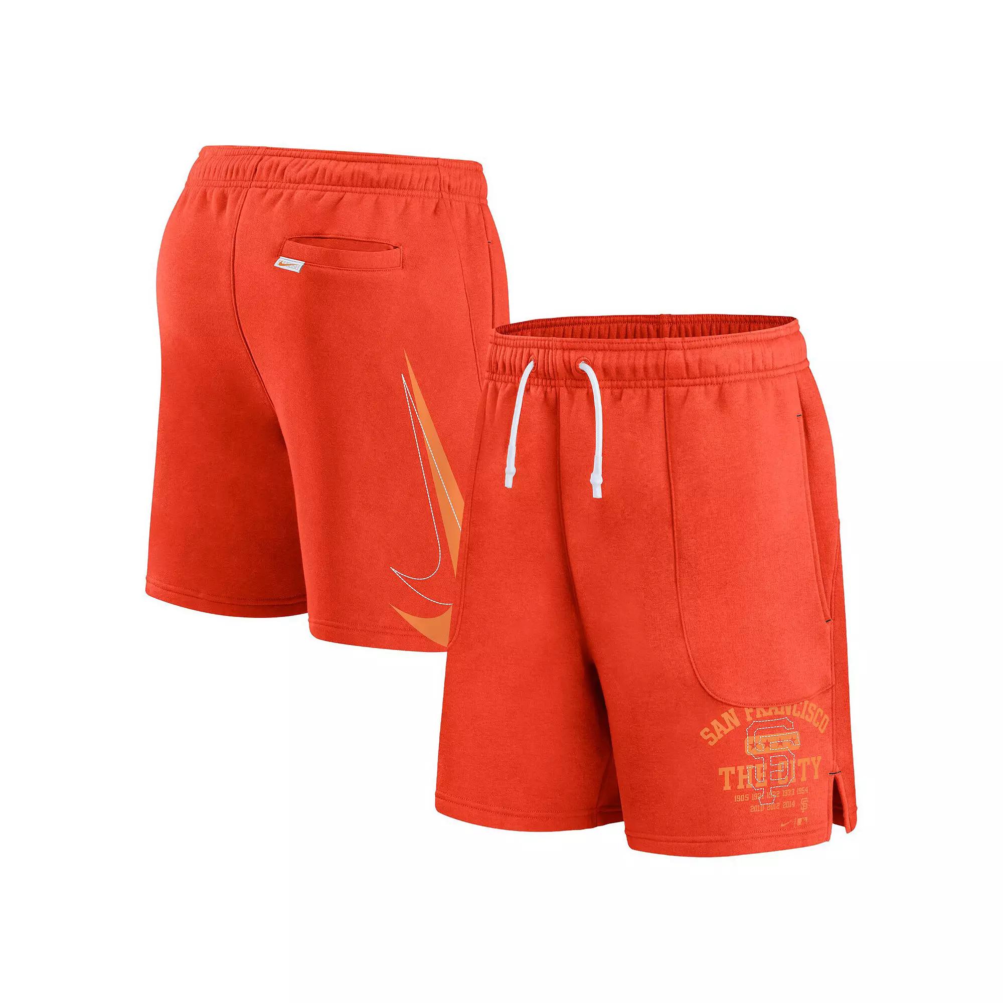 Men's Nike Orange Houston Astros Statement Ball Game Shorts,  Product Image