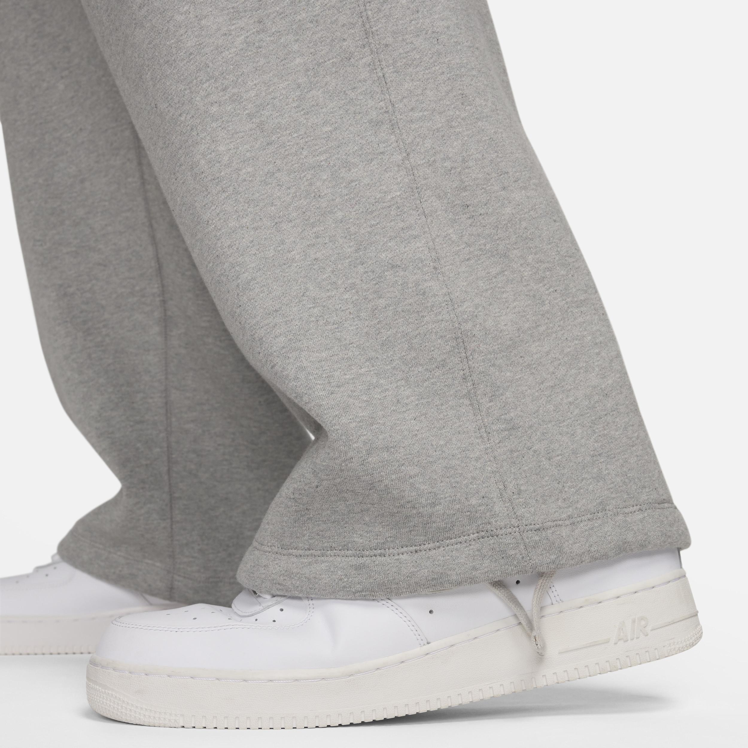Nike Solo Swoosh Men's Open-Hem Fleece Pants Product Image