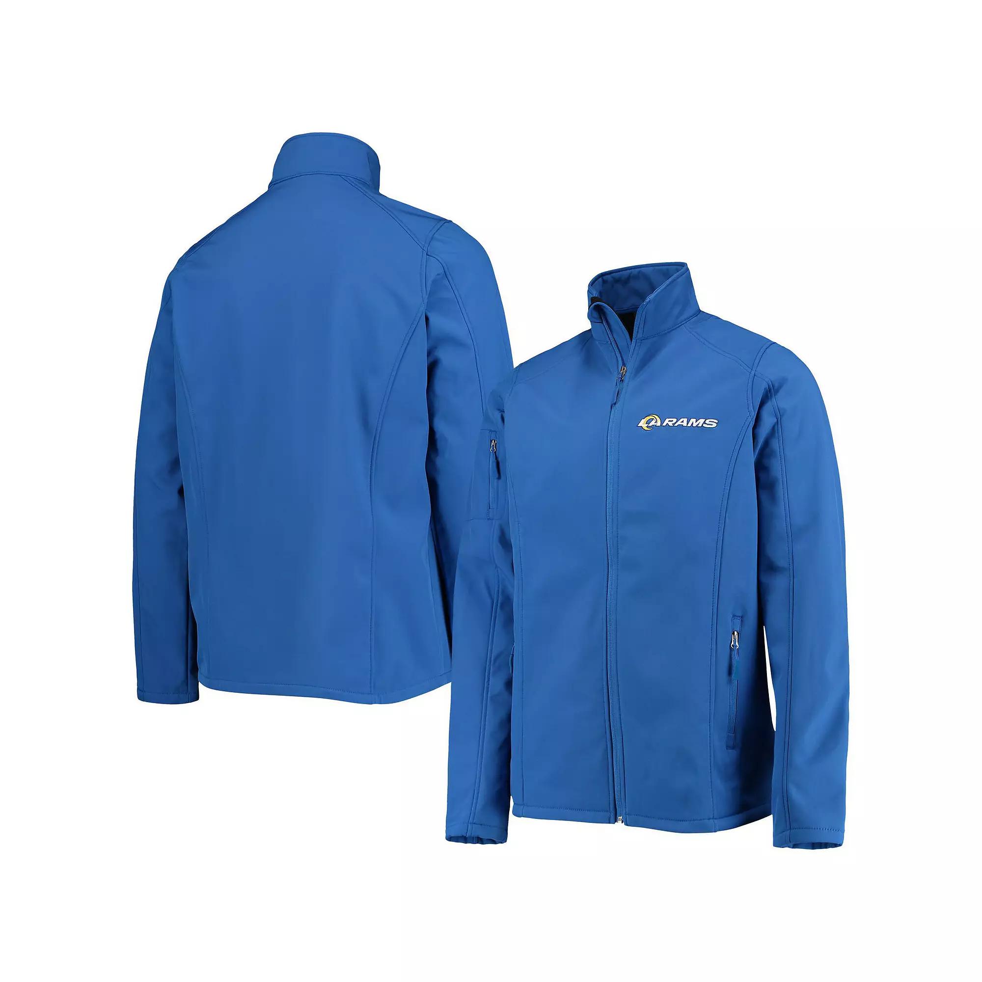 Men's Dunbrooke Royal Los Angeles Rams Big & Tall Sonoma Softshell Full-Zip Jacket,  Product Image