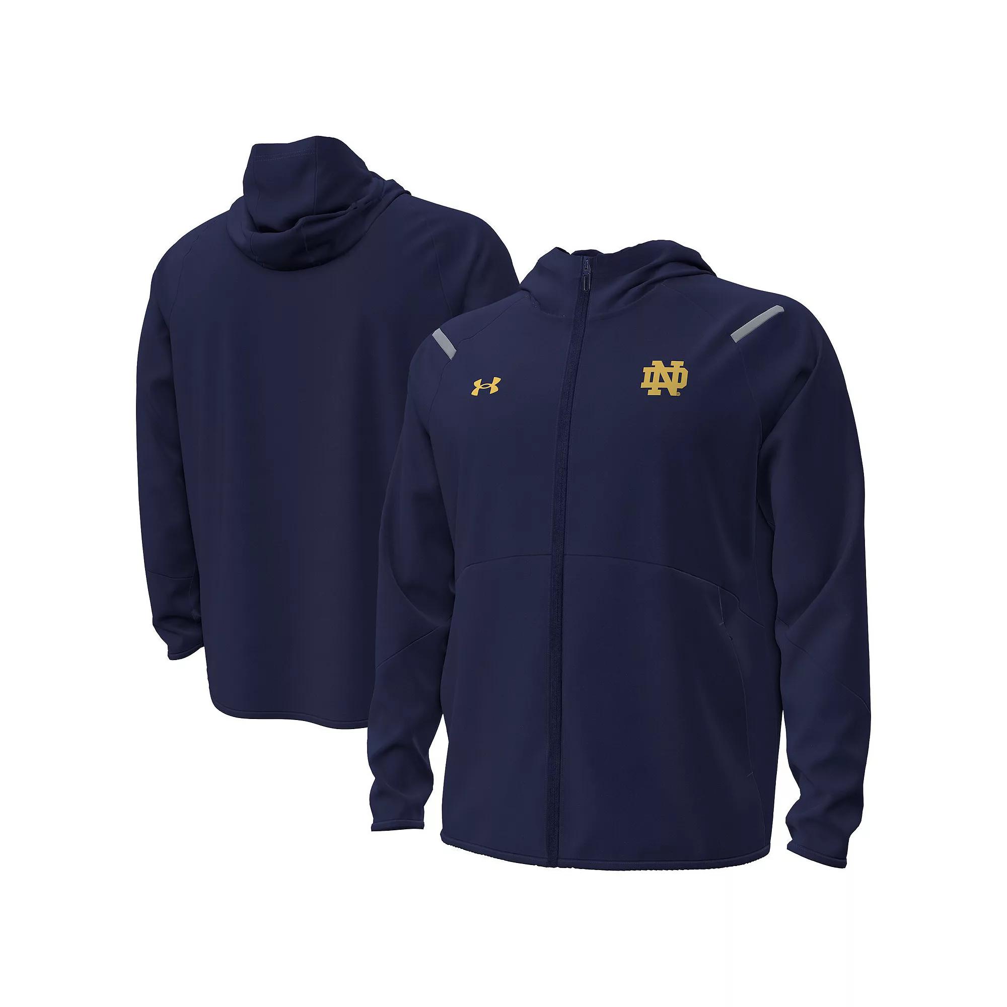 Men's Under Armour Red Wisconsin Badgers Unstoppable Performance Fleece Hoodie Half-Zip Jacket,  Product Image