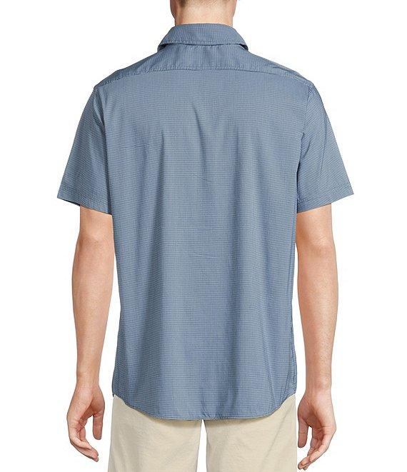 Cremieux Blue Label Big & Tall Performance Stretch Gingham Short Sleeve Woven Shirt Product Image