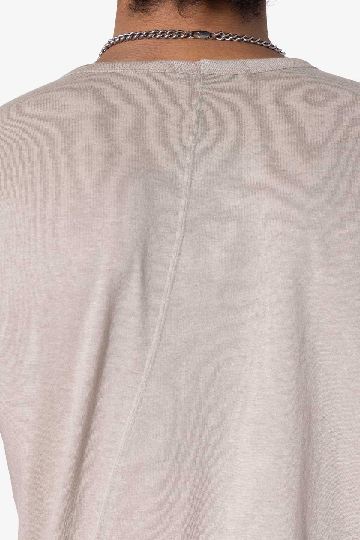 Sheer Knit Bias Cut Tee - Bone Product Image