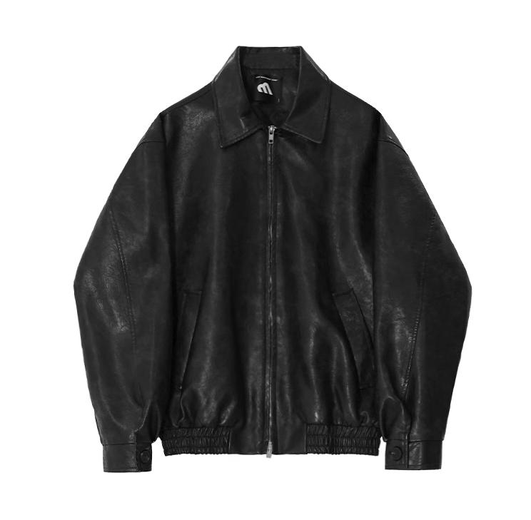 RT No. 11186 ZIP-UP LEATHER JK Product Image