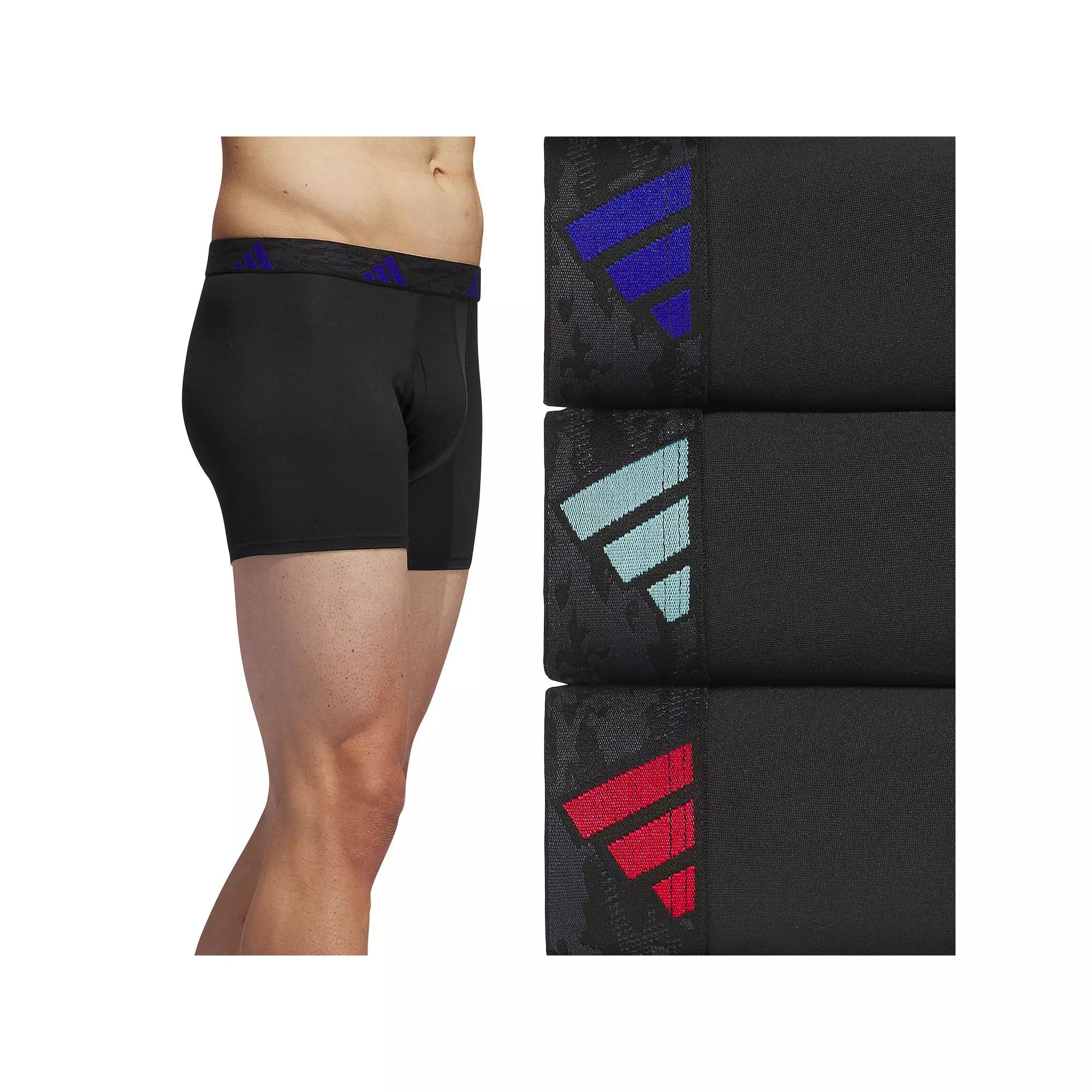 Men's adidas 3-pack Microfiber Trunks,  Product Image