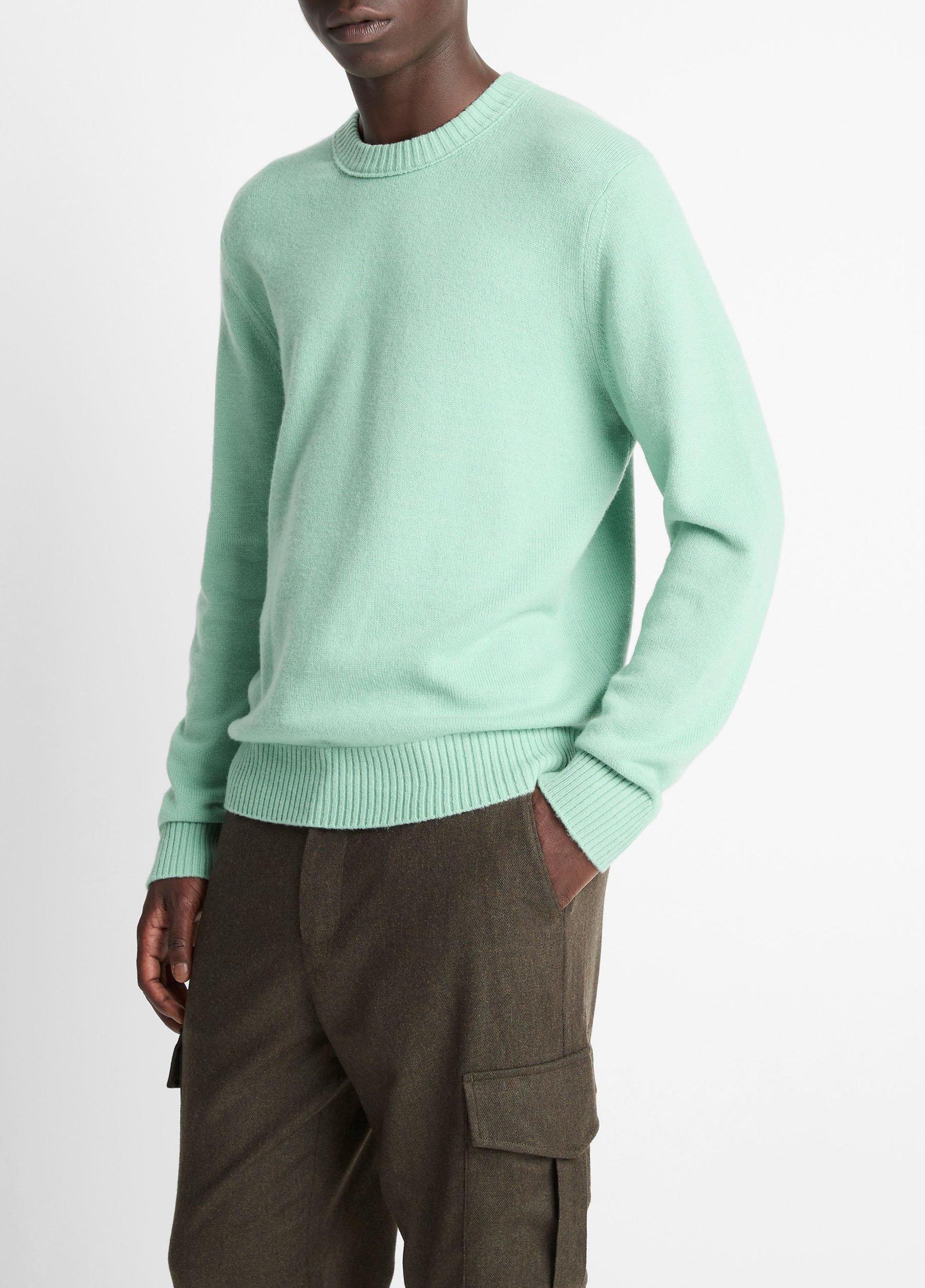Wool-Cashmere Crew Neck Sweater Product Image