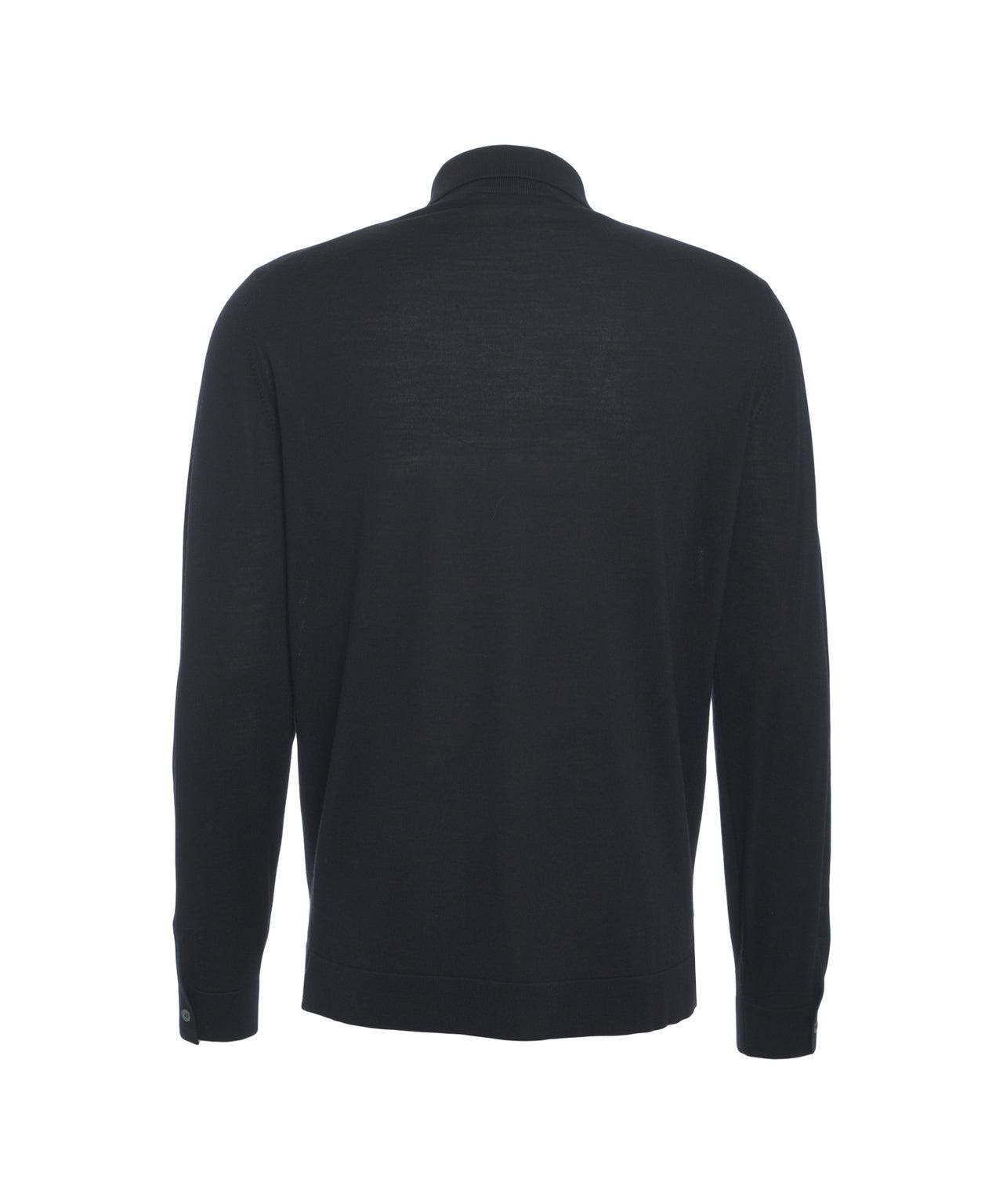 Knit virgin wool shirt Product Image