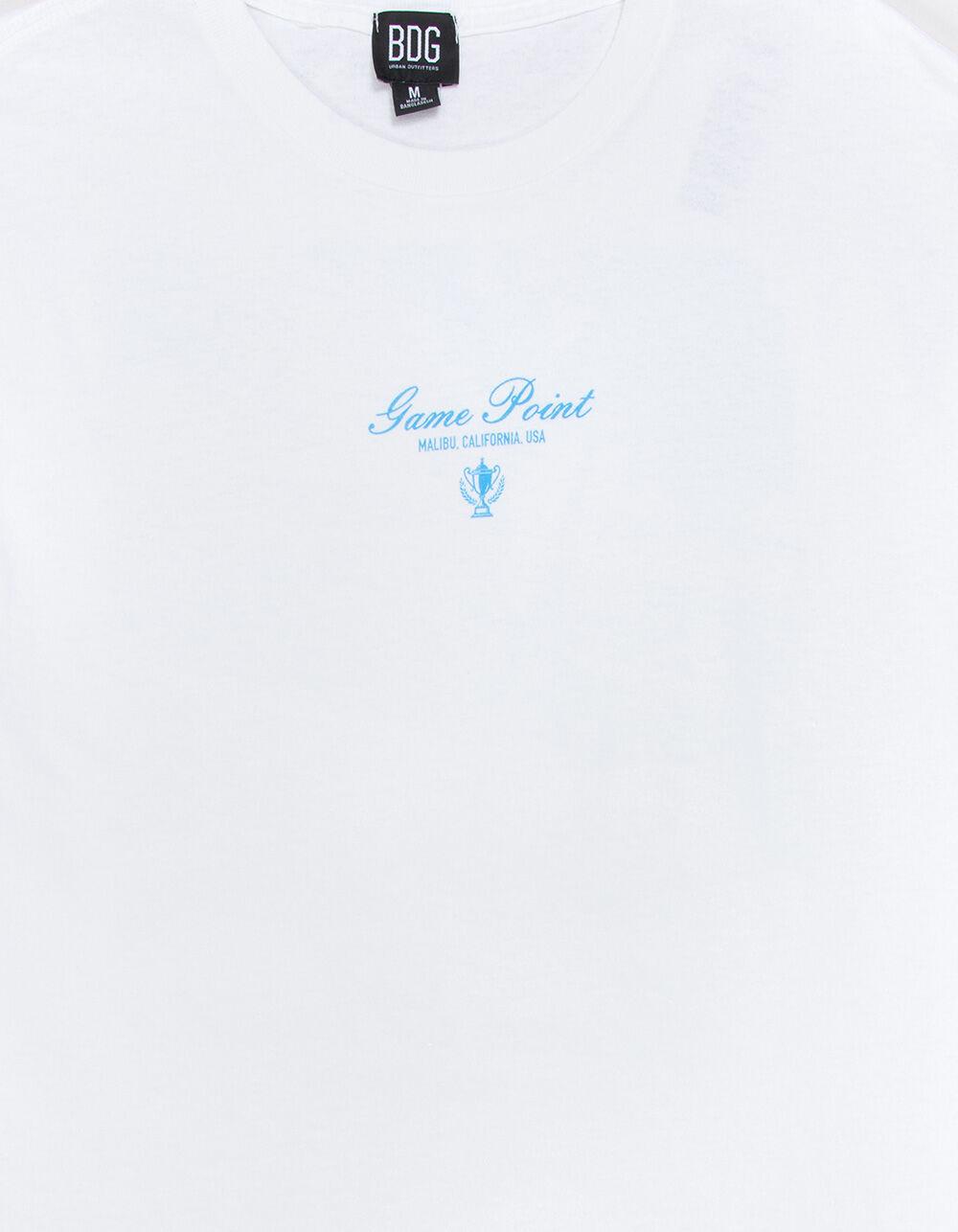 BDG Urban Outfitters Game Point Mens Tee - WHITE Product Image