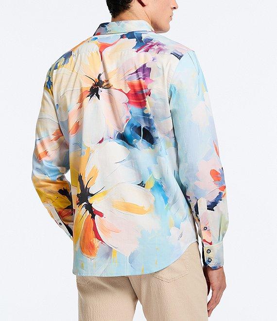 Robert Graham Flora Grande Stretch Long Sleeve Woven Shirt Product Image