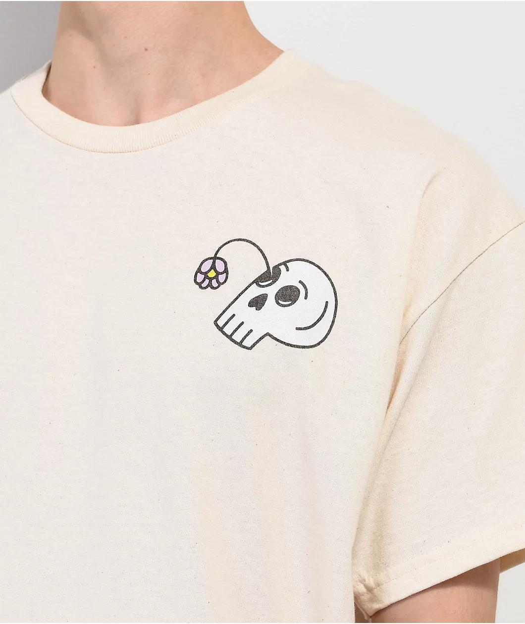 A.LAB Trash Fire Cream T-Shirt Product Image