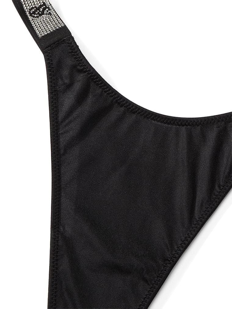 Shine Strap Thong Panty Product Image