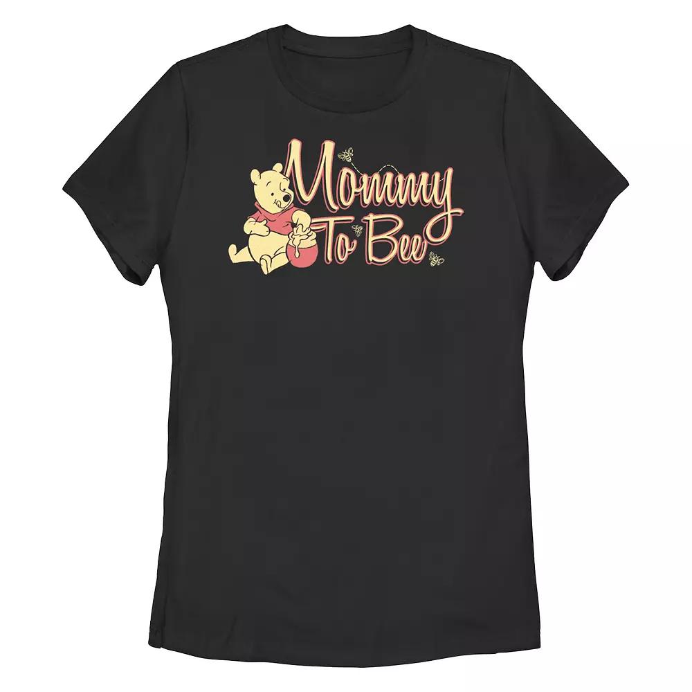 Disney's Winnie The Pooh Mommy To Bee Women's Graphic Tee,  Product Image
