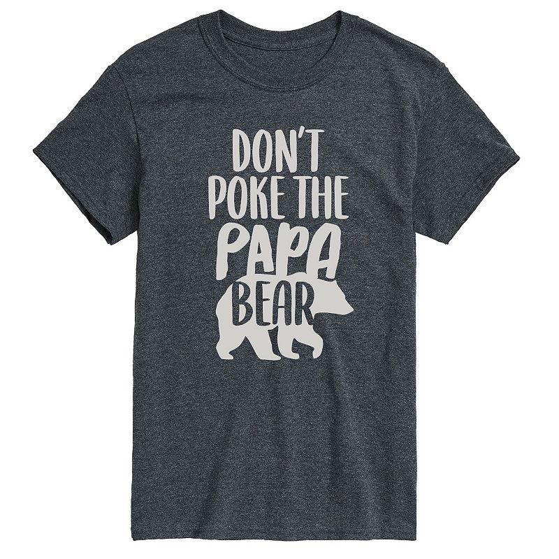 Men's Don't Poke The Papa Bear Tee,  Product Image