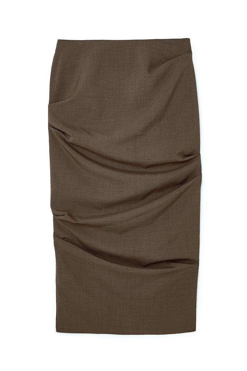 Pleated Detail Skirt Product Image