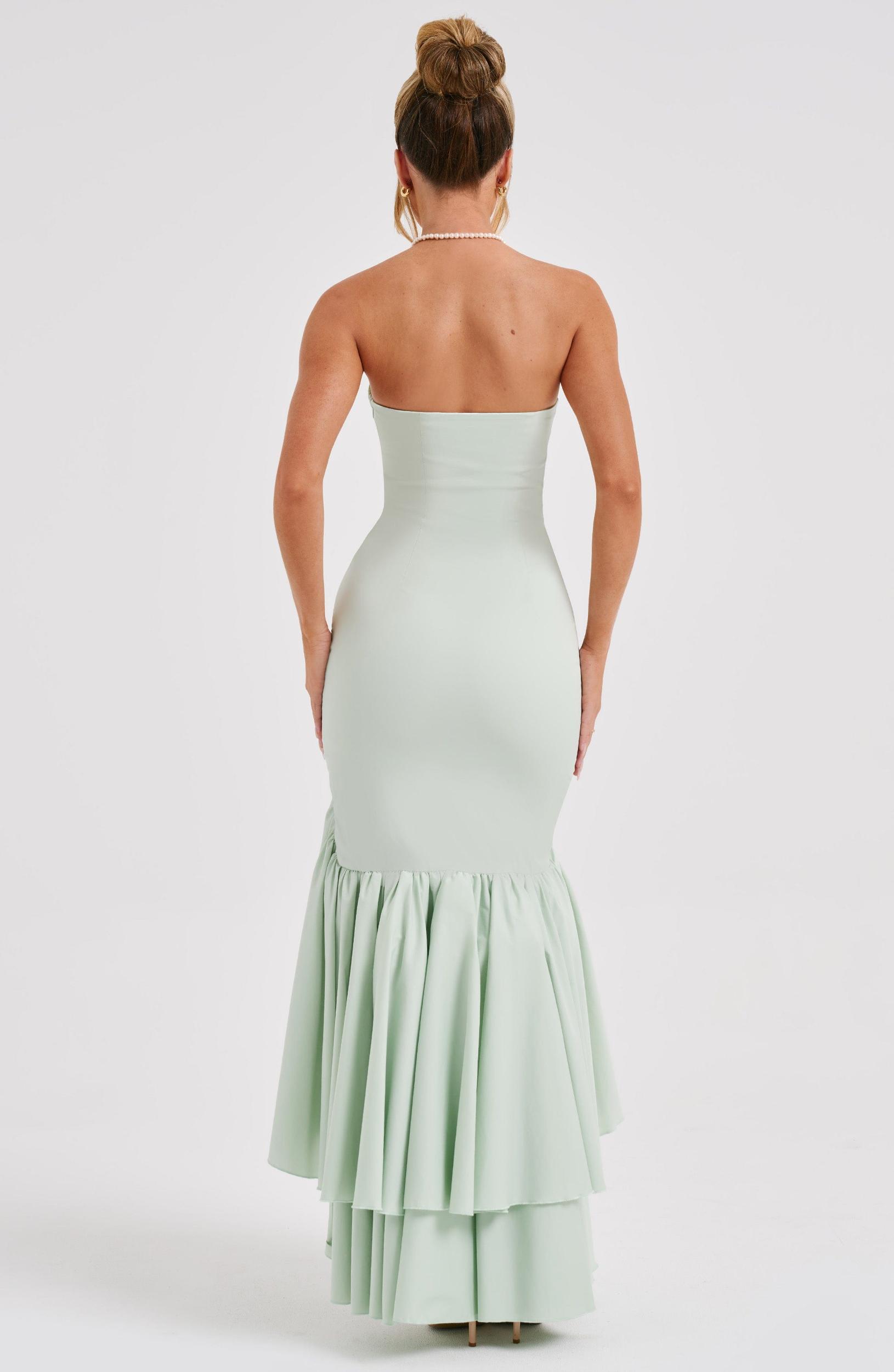 Angelina Maxi Dress - Sage Product Image