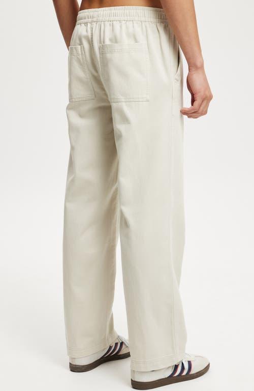 Cotton On Men's Baggy Casual Pant in Light Stone at Nordstrom, Size Medium Product Image