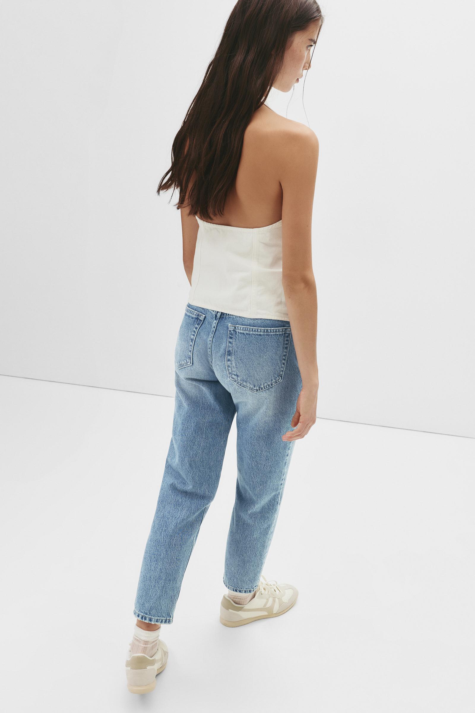 High-waist mom jeans Product Image