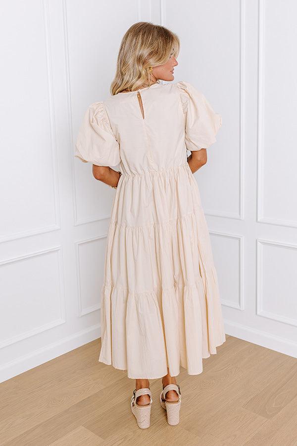 Southern Smiles Crochet Midi in French Vanilla Product Image