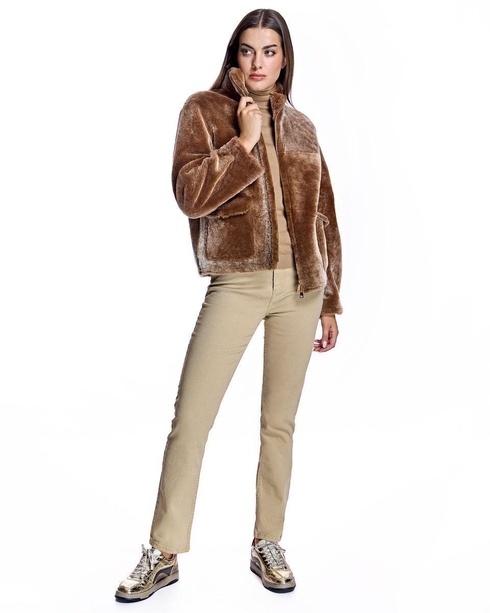 Shearling Lamb Jacket Product Image