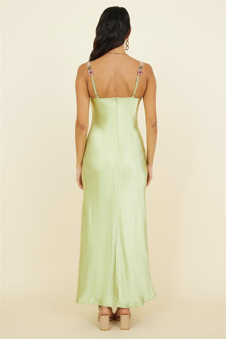 Magnetic Forces Maxi Dress Green Product Image
