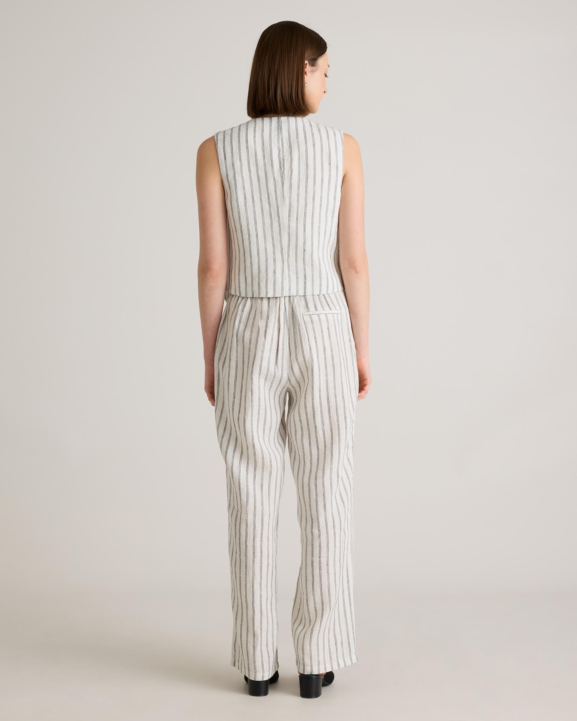 Quince | Women's 100% European Linen Vest Size XS Product Image