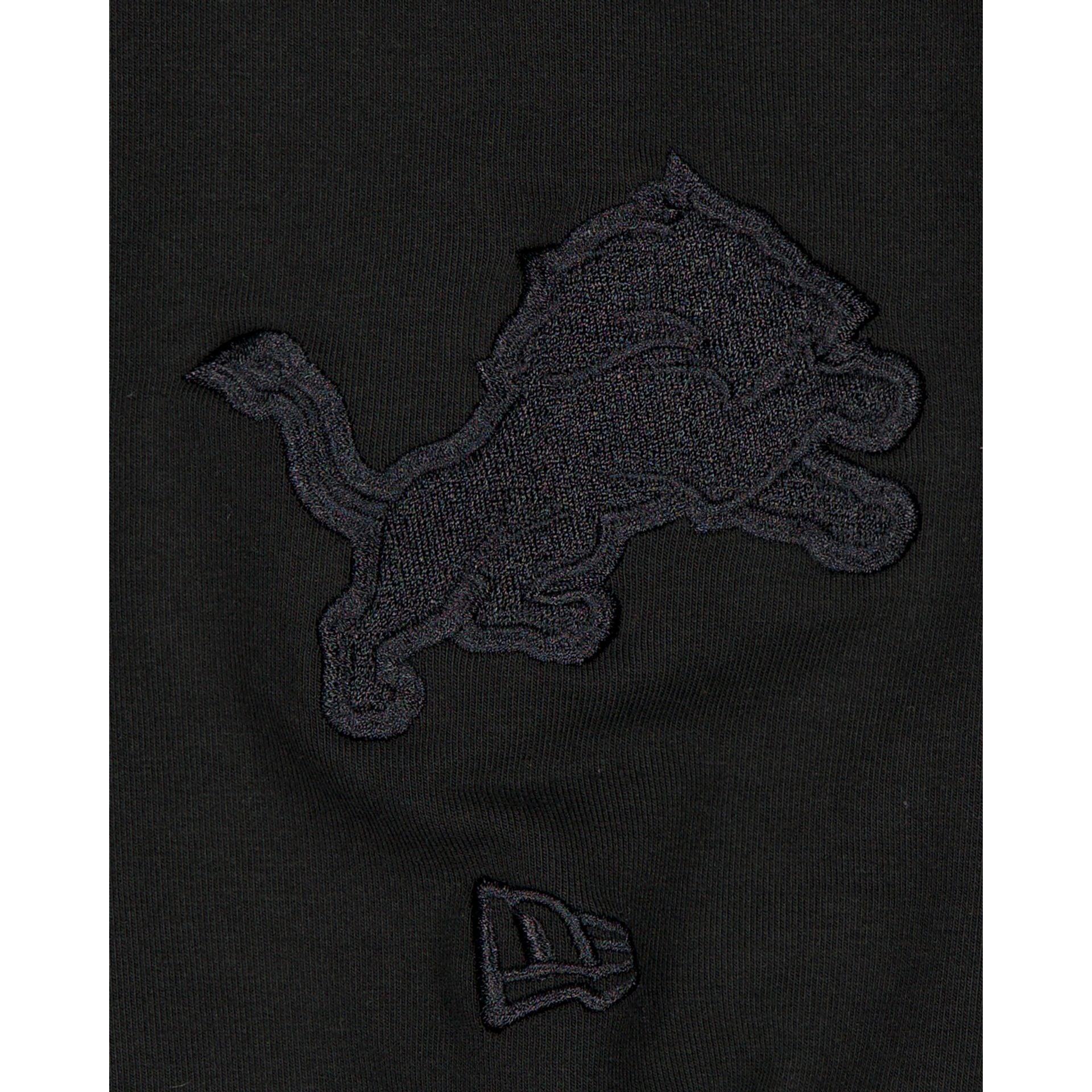 Miami Heat Black on Black Logo Select Hoodie Male Product Image