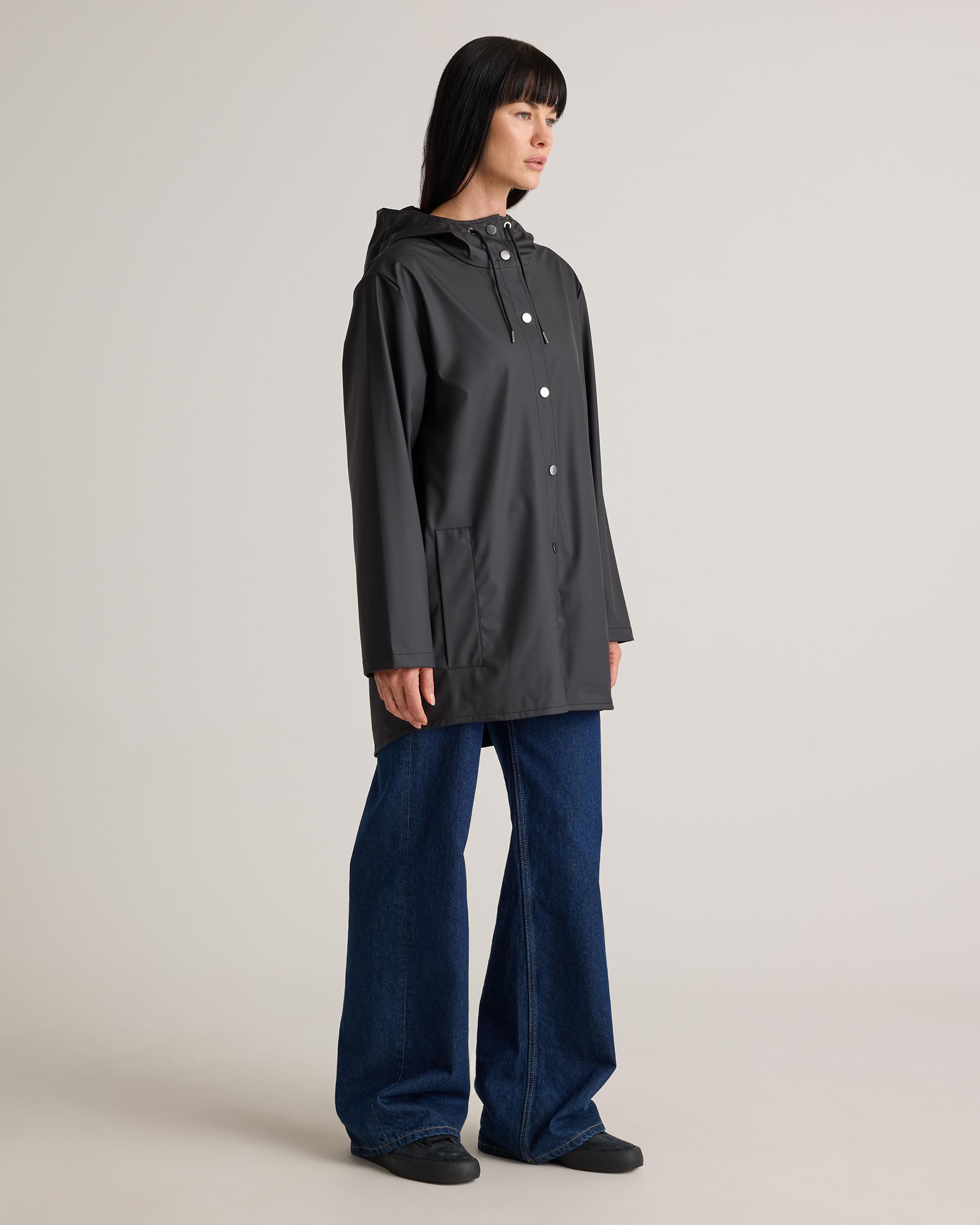 Quince | Women's Waterproof Rubberized Rain Jacket Recycled Polyester Product Image