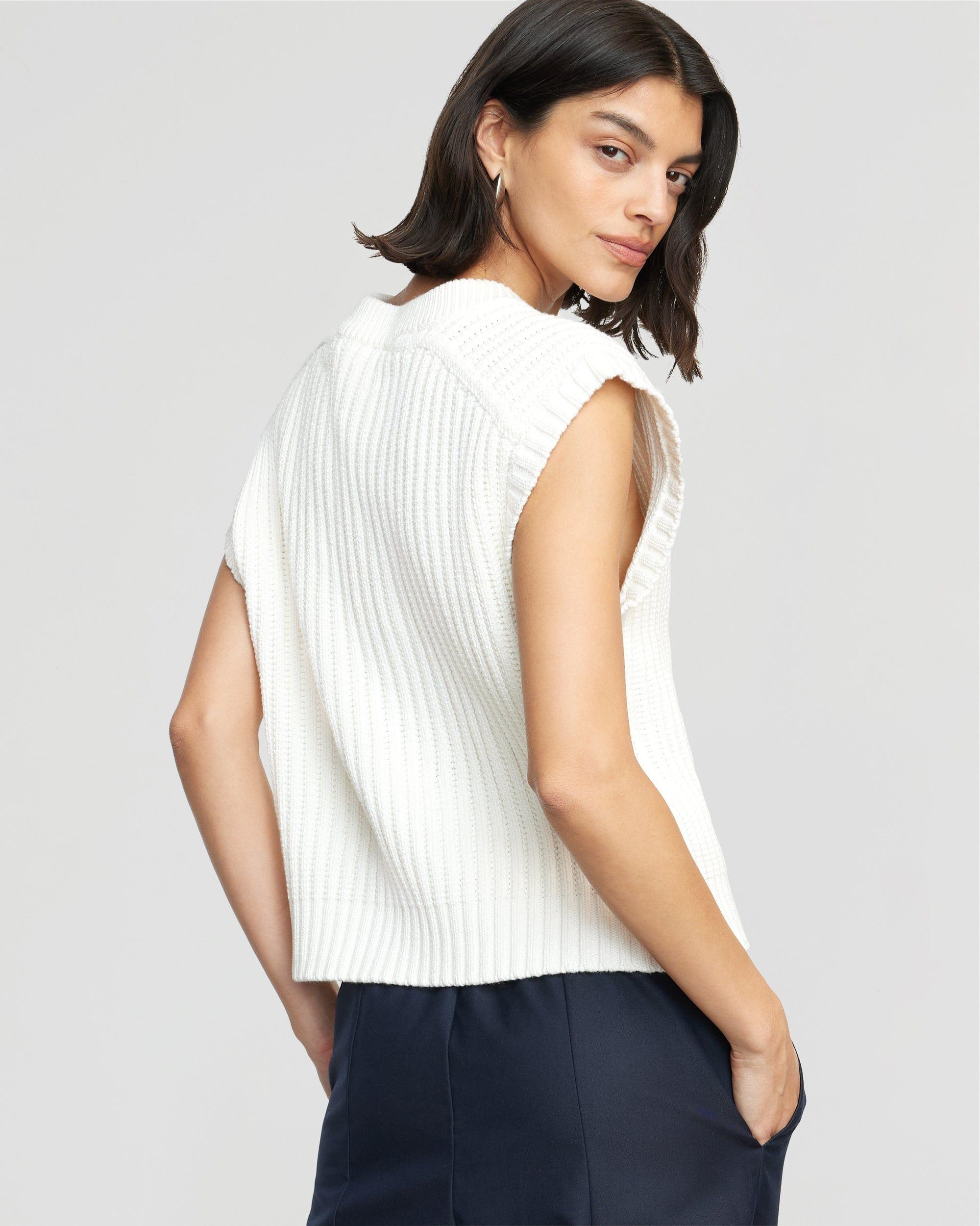 Nicola Organic Cotton Sweater Vest Product Image