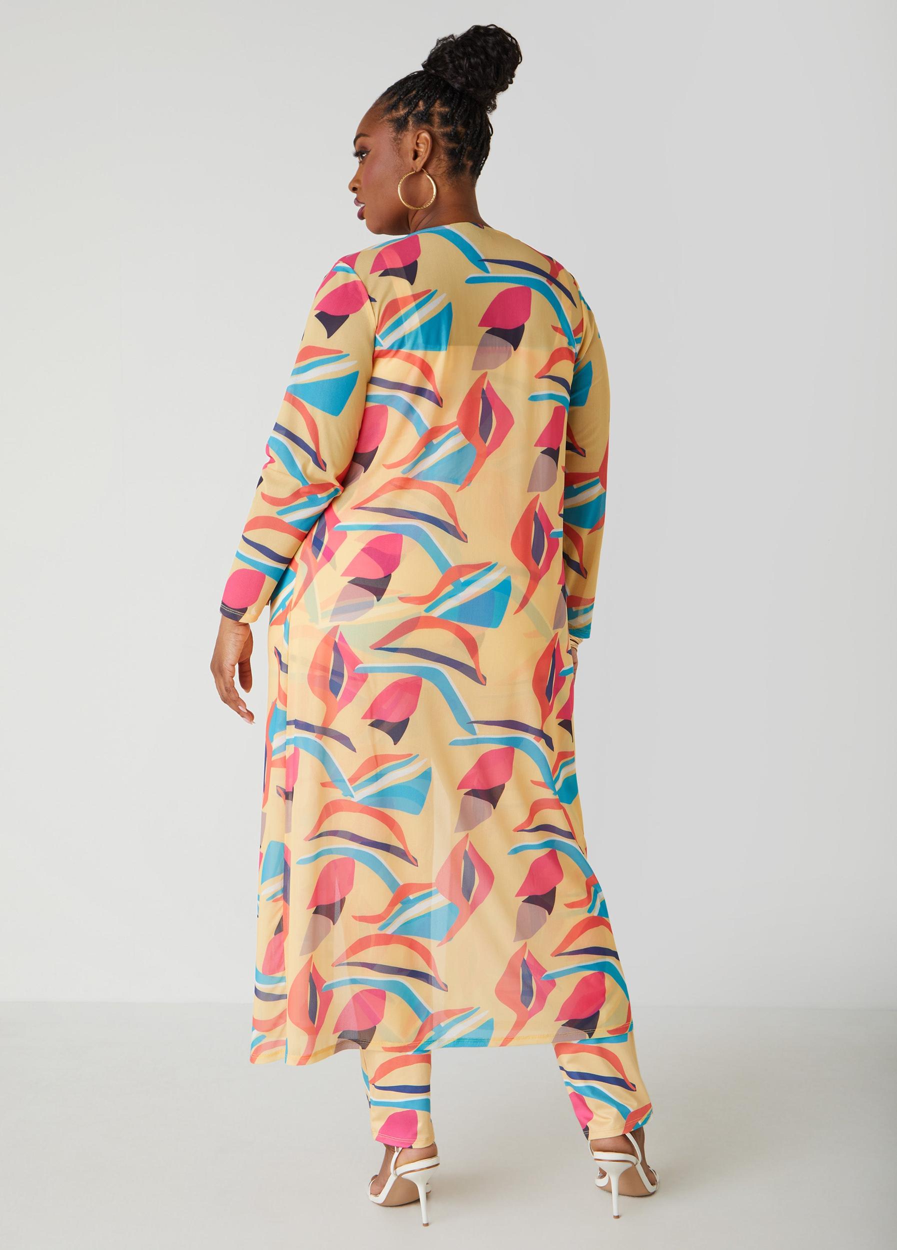Abstract Print Duster Product Image
