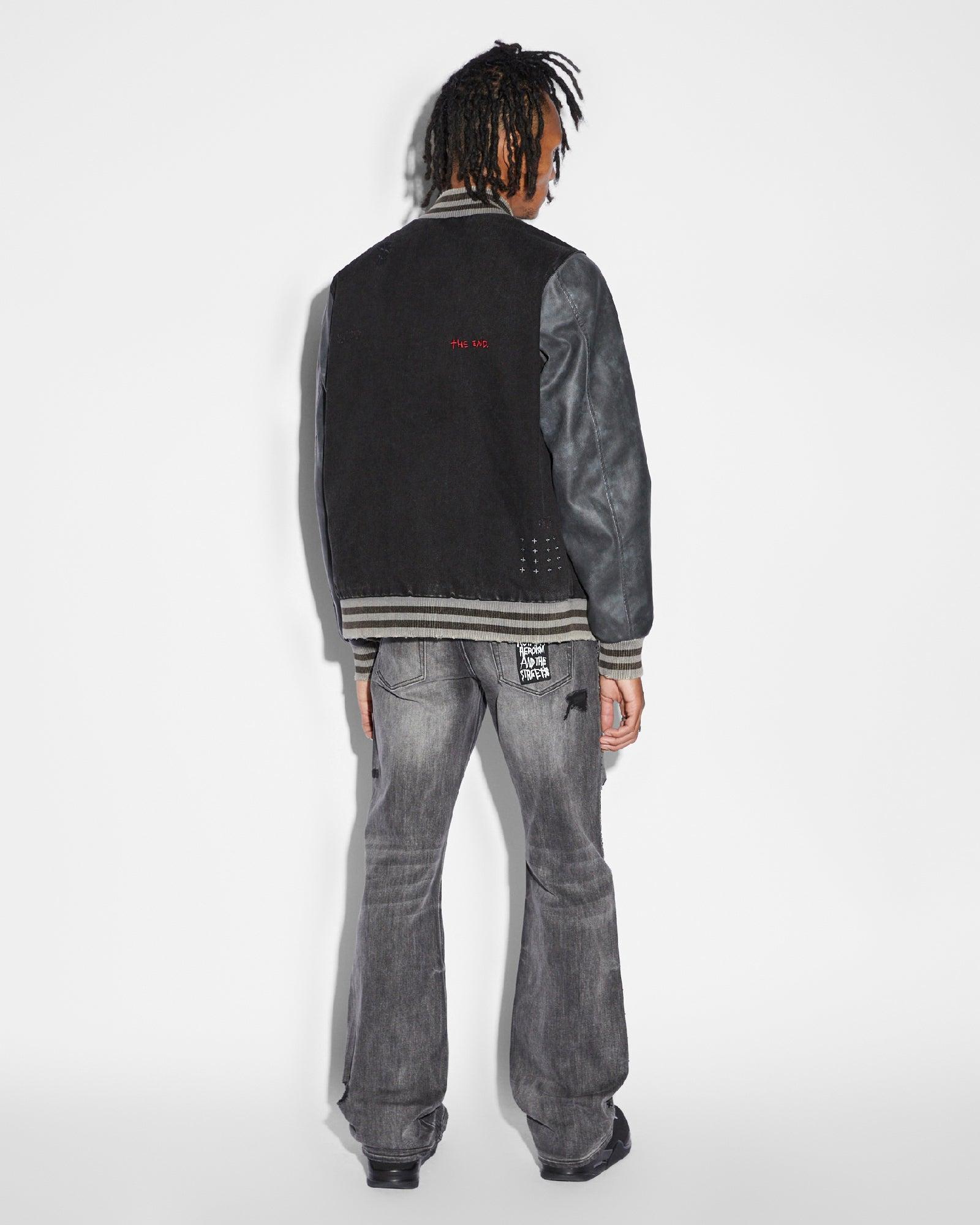 SKRIBED KING JACKET BLACK Male Product Image