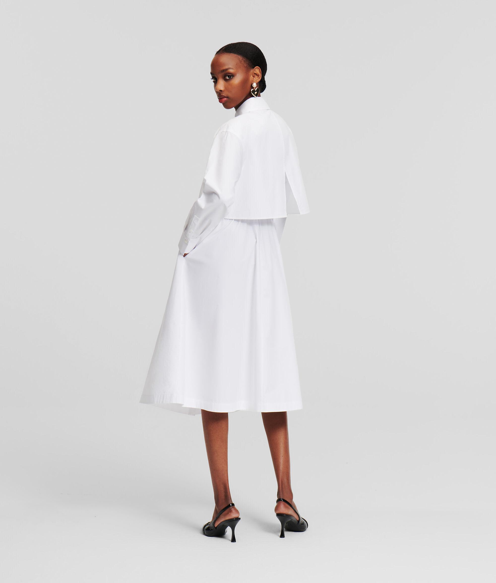 BIB-DETAIL SHIRT DRESS Product Image