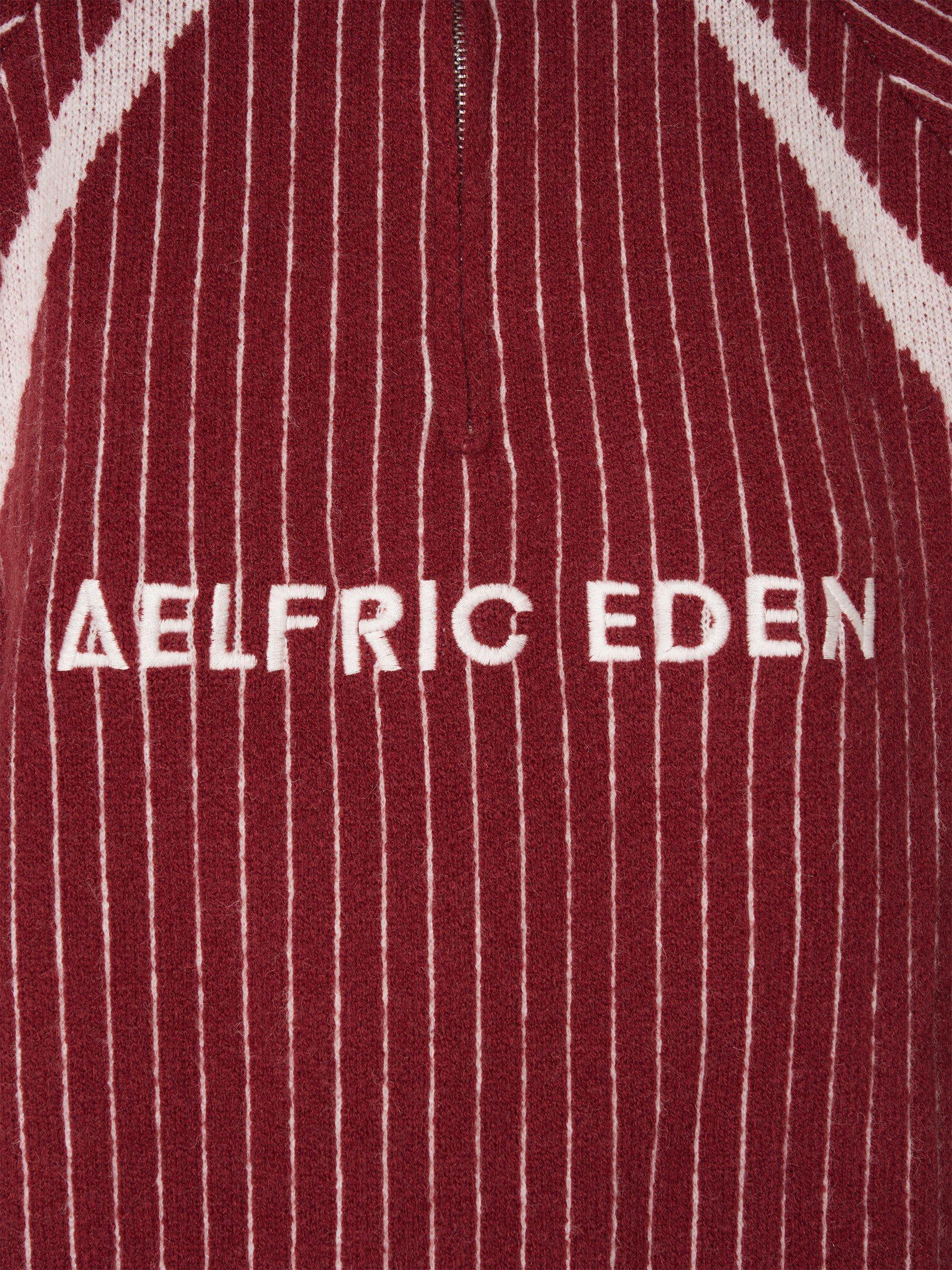 Aelfric Eden Vintage Stripe Half-Zip Sweater Product Image