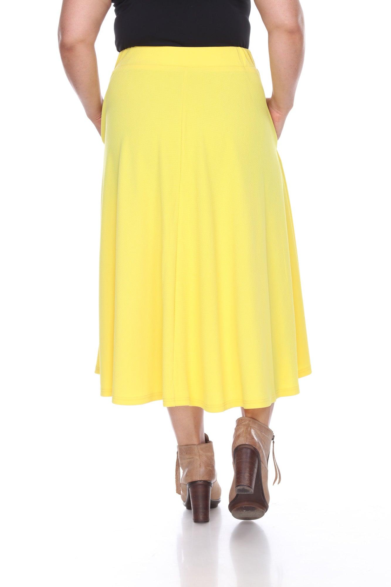 Tasmin Flare Midi Skirts - Plus Product Image