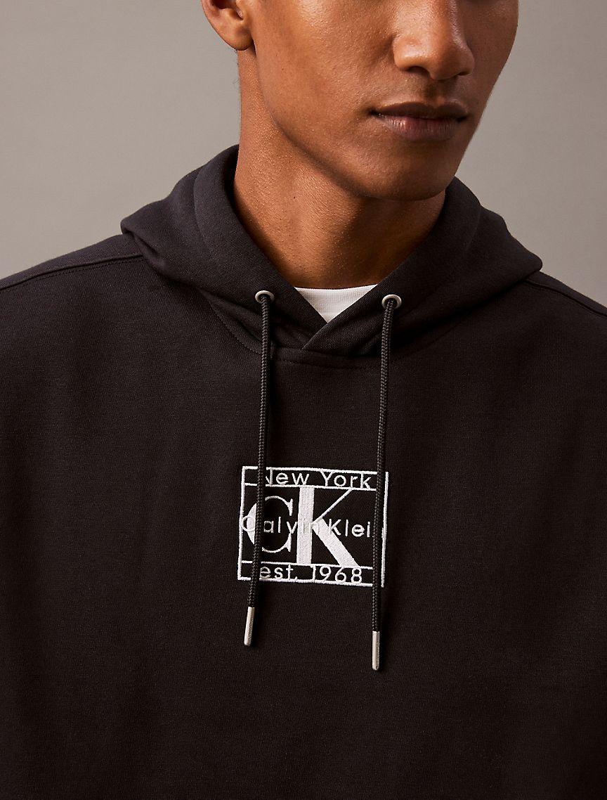 Monogram Applique Logo Fleece Hoodie Product Image