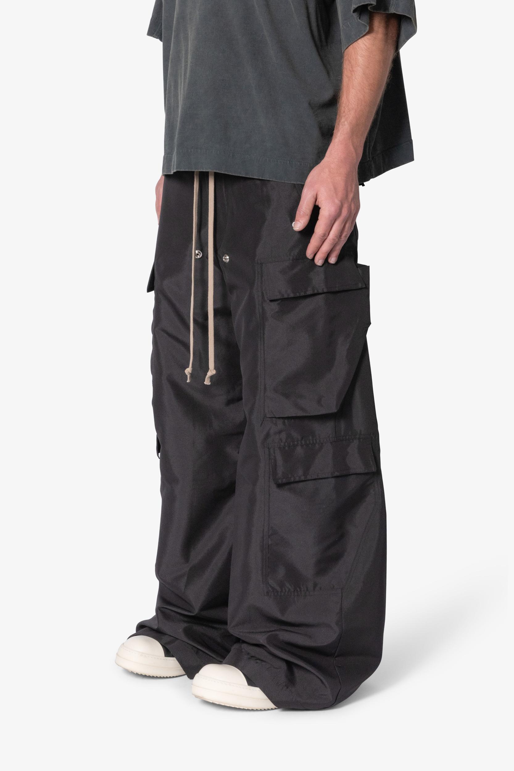 Rave Double Cargo Pants - Black Product Image